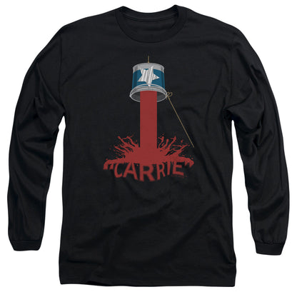 Carrie Bucket Of Blood Mens Long Sleeve Shirt Black Officially Licensed Officially Licensed