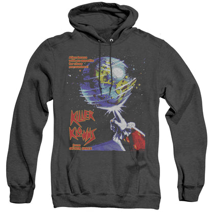 Killer Klowns From Outer Space Invaders Heather Mens Hoodie Black Officially Licensed