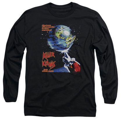 Killer Klowns From Outer Space Invaders Mens Long Sleeve Shirt Black Officially Licensed Officially Licensed