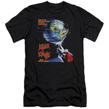Load image into Gallery viewer, Killer Klowns From Outer Space Invaders Premium Bella Canvas Slim Fit Mens T Shirt Black