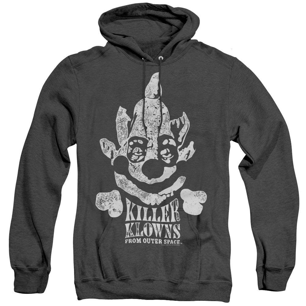 Killer Klowns From Outer Space Kreepy Heather Mens Hoodie Black Officially Licensed