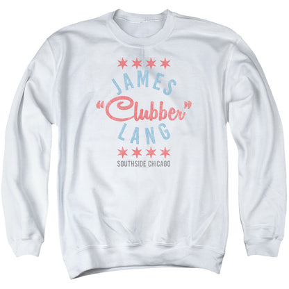 Rocky Iii Clubber Mens Crewneck Sweatshirt White Officially Licensed