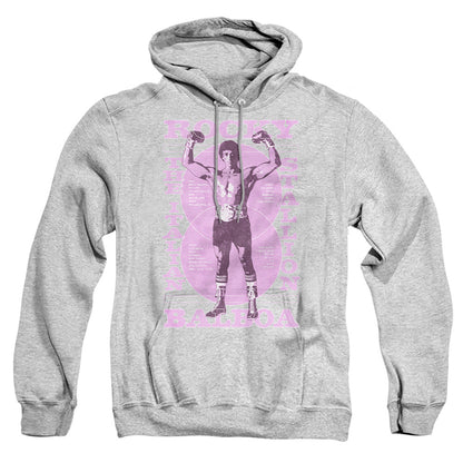 Rocky Gun Show Mens Hoodie Athletic Heather Officially Licensed
