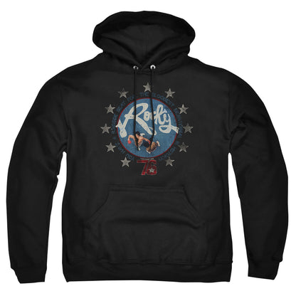 Rocky Bloodiest Bicentennial Mens Hoodie Black Officially Licensed