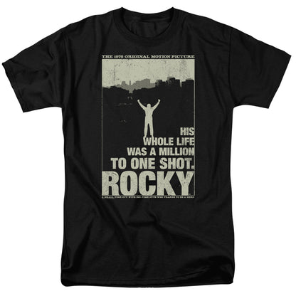 Rocky Silhouette Mens T Shirt Black Officially Licensed