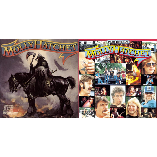 Molly Hatchet - Molly Hatchet & Double Trouble - CD Bundle