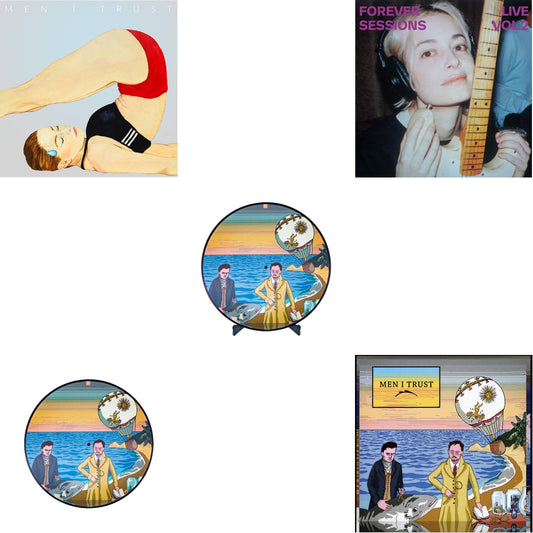 Men I Trust - Headroom & Headoom (Picture Disc) & Men I Trust (Picture Disc) & Forever Live Sessions Vol 2  & Men I Trust - LP Vinyl Bundle