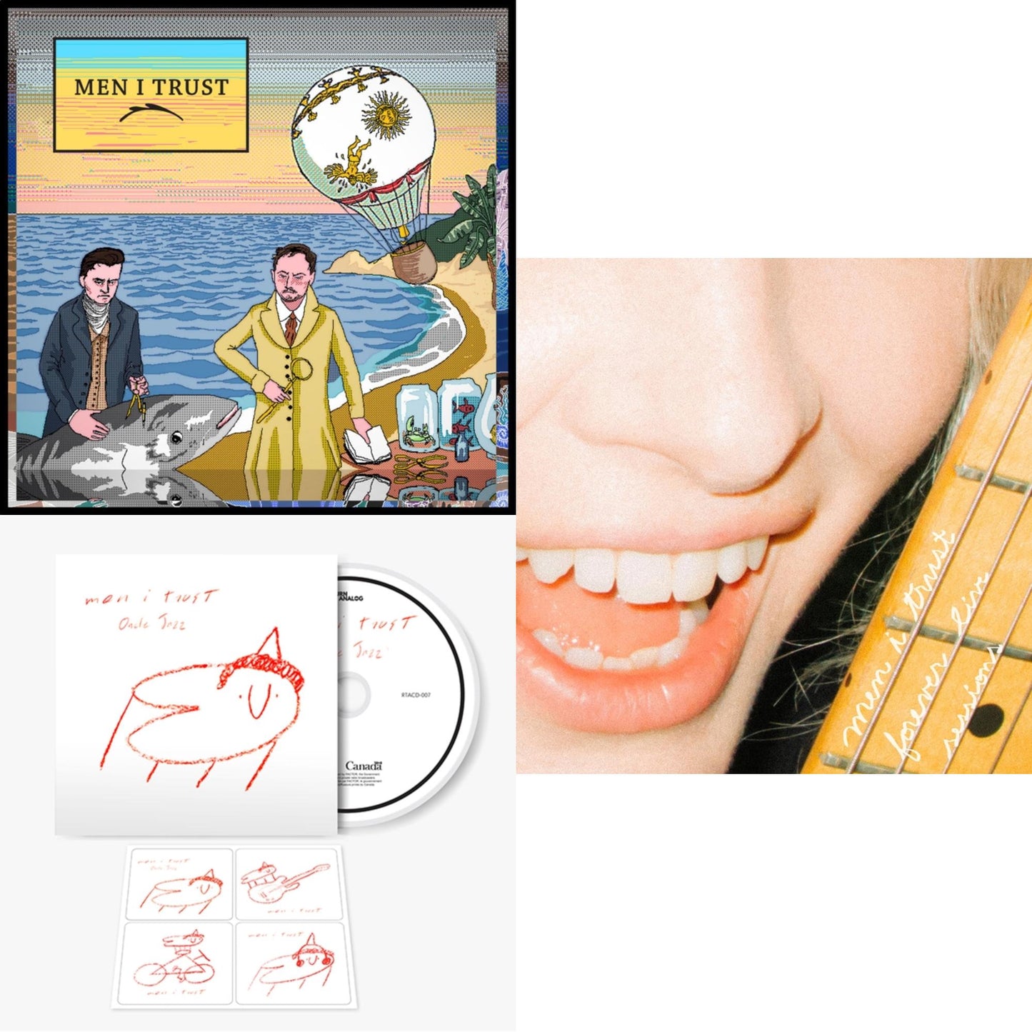 Men I Trust - Oncle Jazz & Men I Trust & Forever Live Sessions - CD Bundle