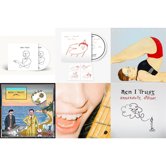 Men I Trust - S/T & Oncle Jazz & Headroom & Men I Trust & Forever Live Sessions & Japan Untourable Album - CD Bundle