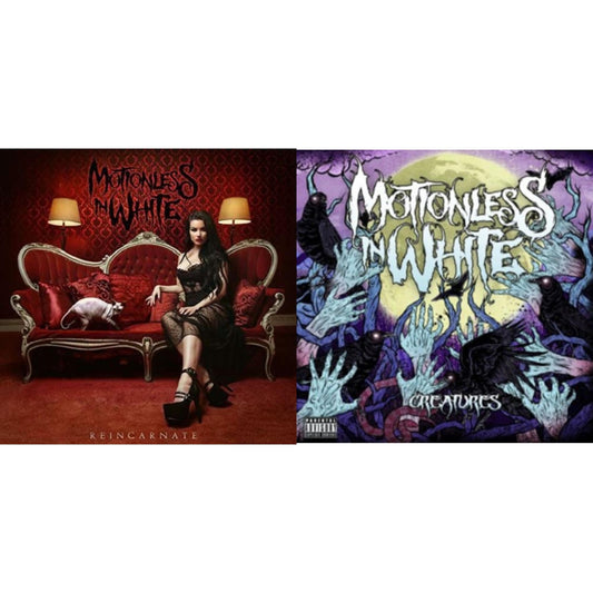 Motionless In White - Creatures & Reincarnate - LP Vinyl Record Bundle