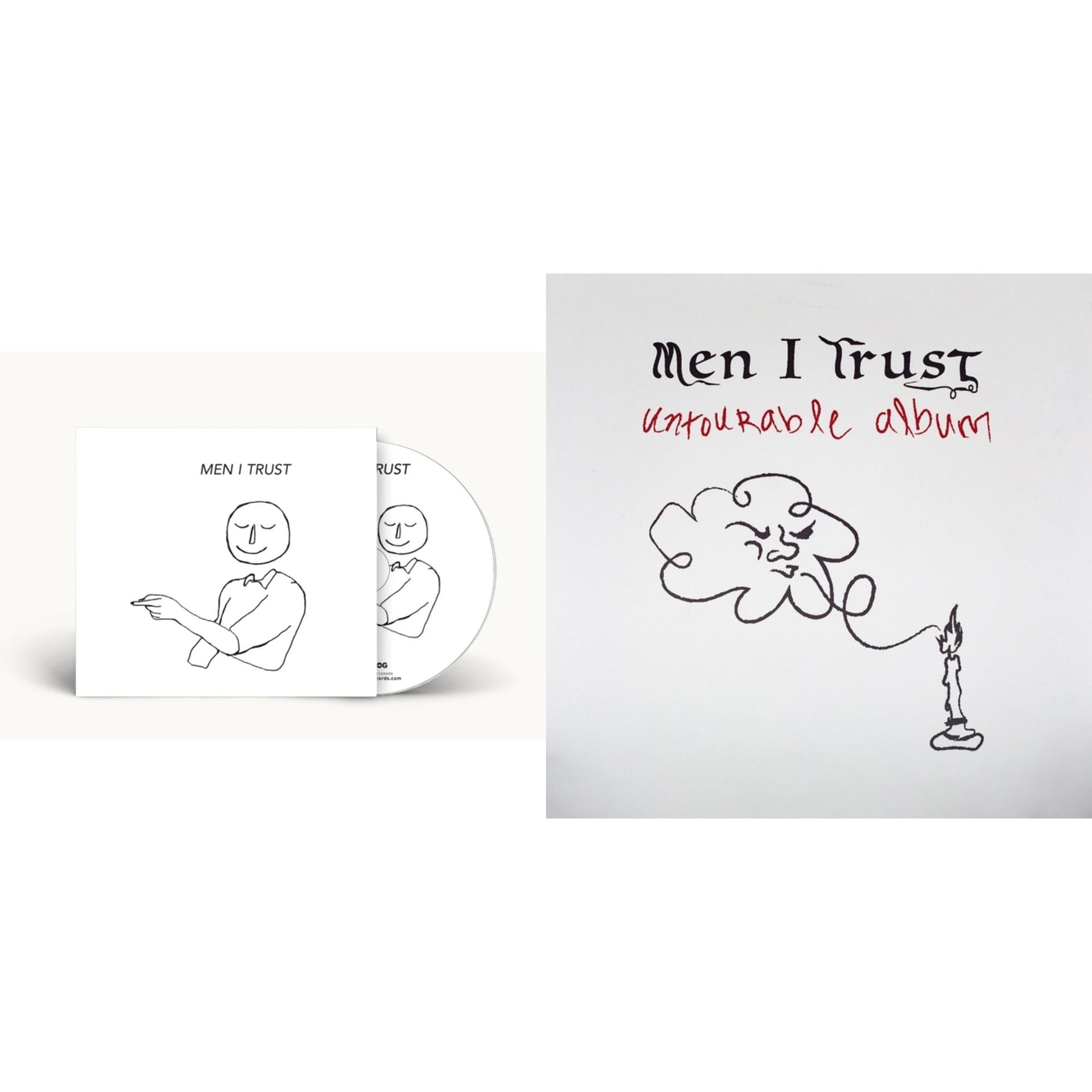 Men I Trust - S/T & Japan Untourable Album - CD Bundle