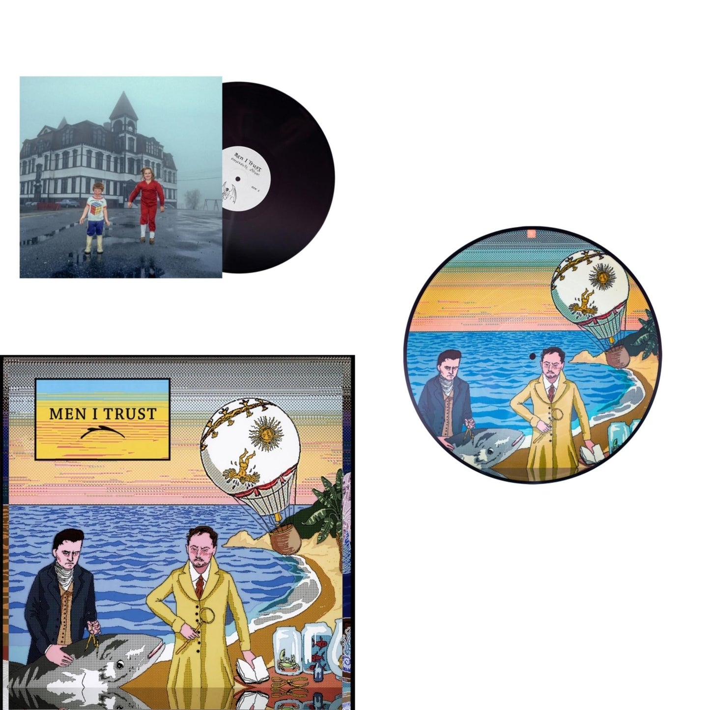 Men I Trust - Untourable Album & Men I Trust & Headoom (Picture Disc) - LP Vinyl Bundle
