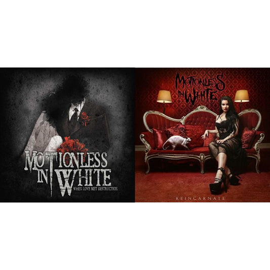 Motionless In White - Reincarnate & When Love Met Destruction - LP Vinyl Bundle