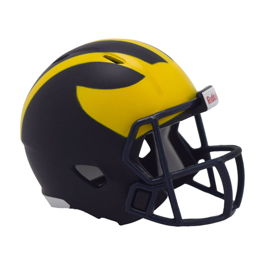 Michigan Wolverines Riddell Speed Pocket Pro Football Helmet