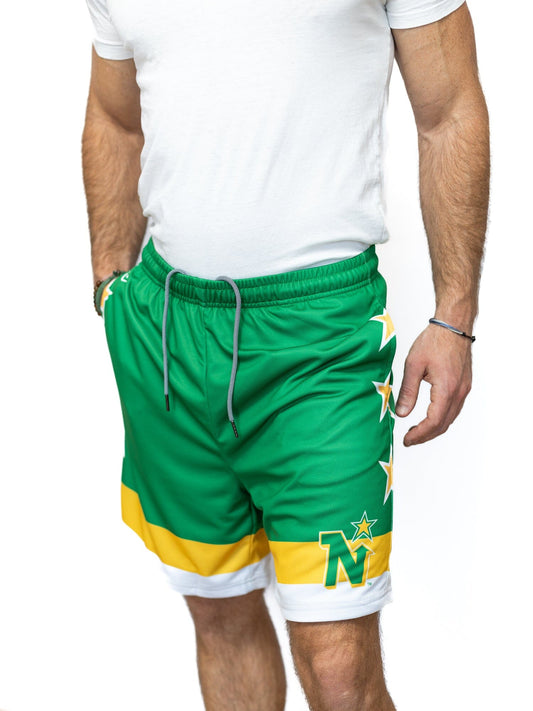 Minnesota North Stars Retro Alternate Mesh Hockey Shorts