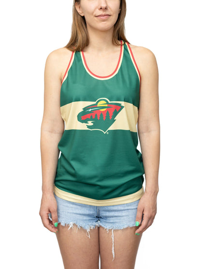 Minnesota Wild Women's Racerback Hockey Tank