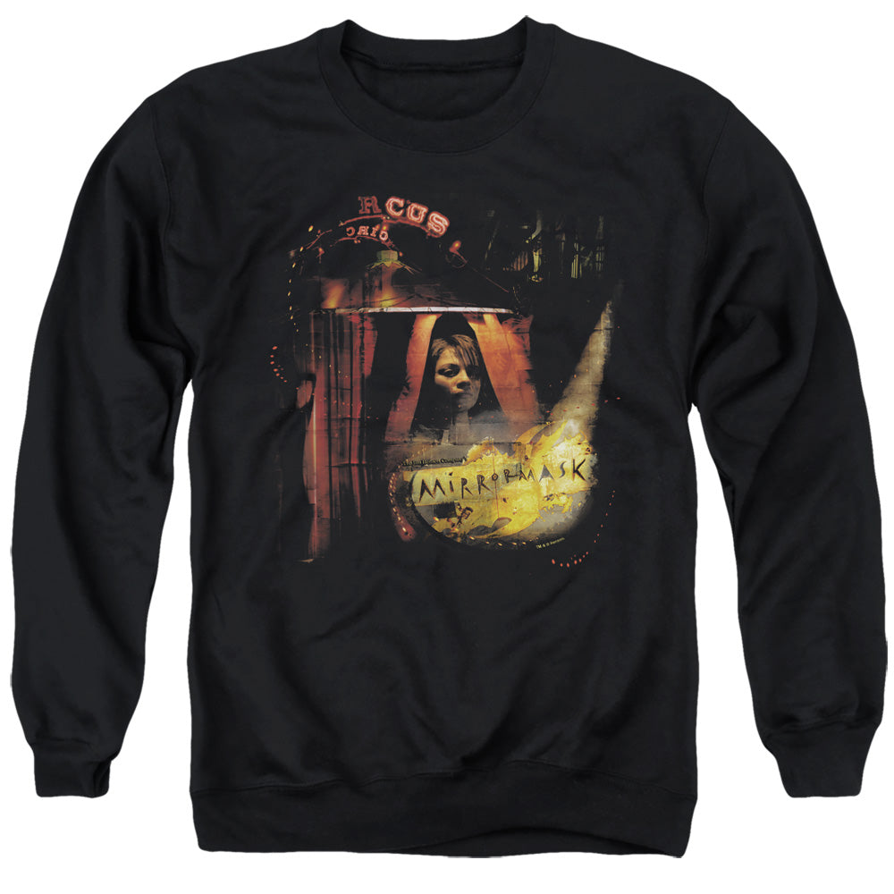Mirrormask Big Top Poster Mens Crewneck Sweatshirt Black Officially Licensed