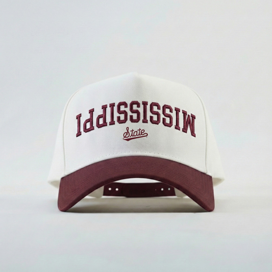 Mississippi State Bulldogs Hat White