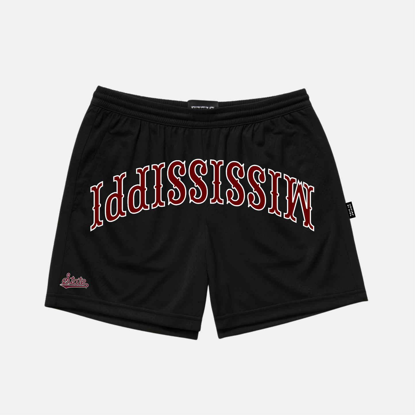 Mississippi State Mesh Shorts Black