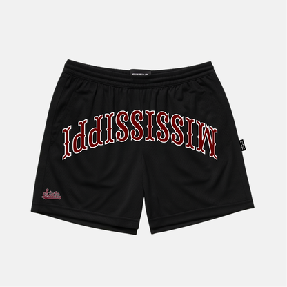 Mississippi State Mesh Shorts Black