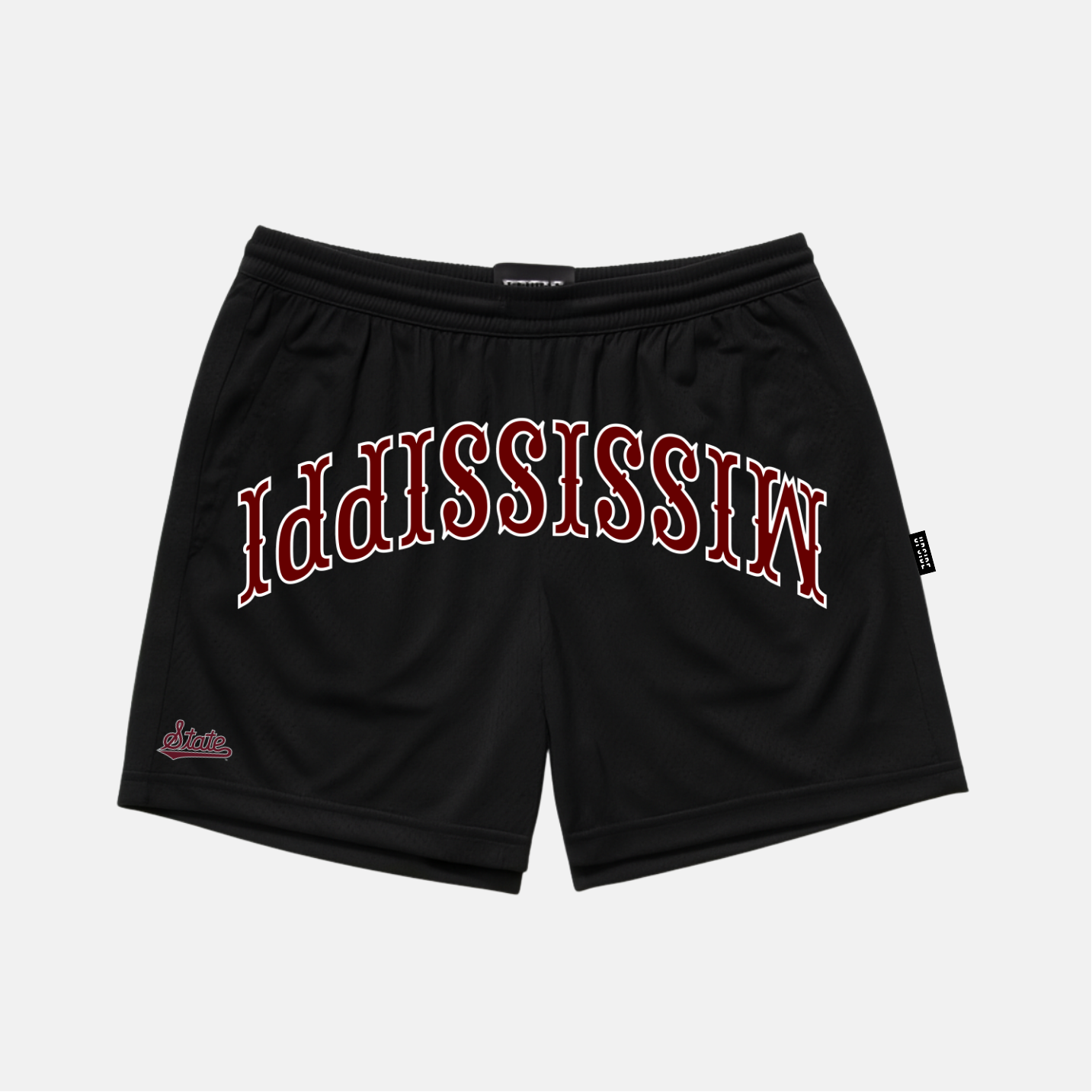Mississippi State Mesh Shorts Black