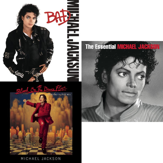 Michael Jackson - Blood On The Dance Floor / History In The Mix & Bad & Essential Michael Jackson - CD Bundle