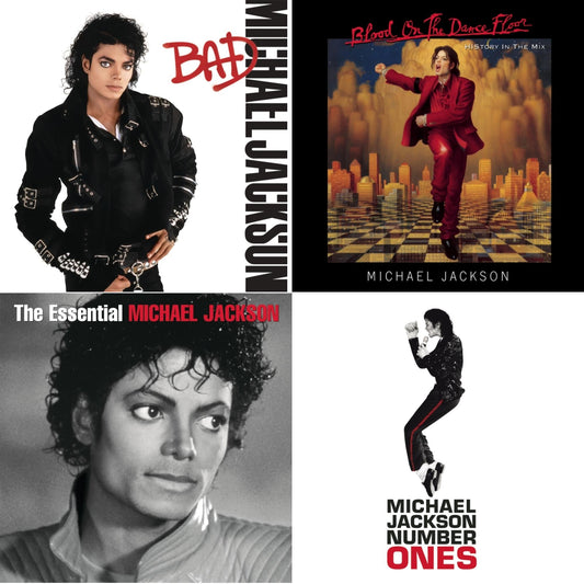 Michael Jackson - Blood On The Dance Floor / History In The Mix & Bad & Number Ones & Essential Michael Jackson - CD Bundle