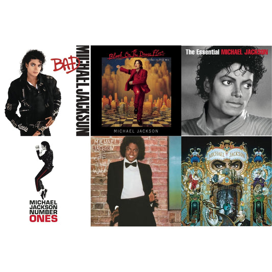 Michael Jackson - Blood On The Dance Floor / History In The Mix & Off The Wall & Bad & Number Ones & Essential Michael Jackson & Dangerous - CD Bundle