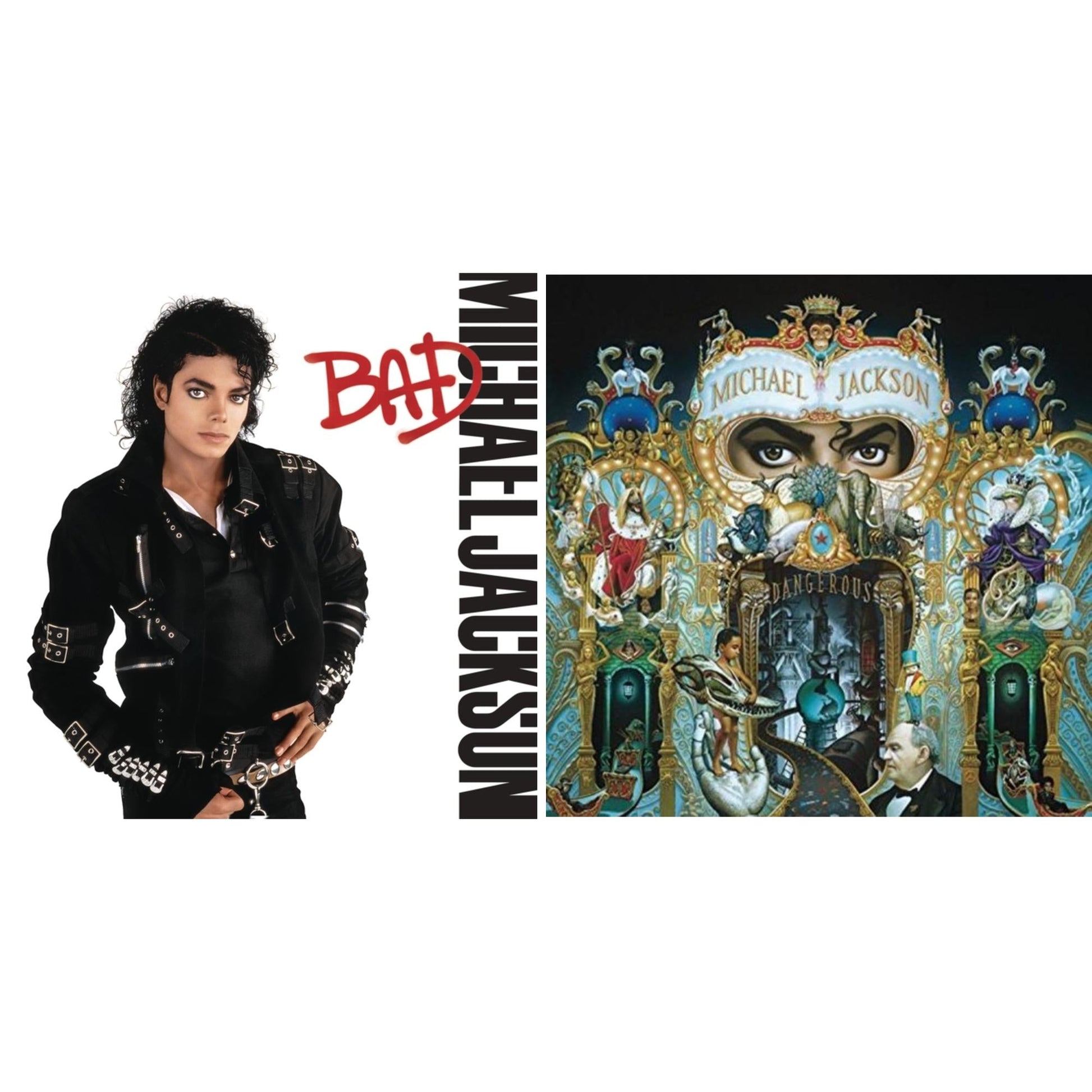 Michael Jackson - Bad & Dangerous - CD Bundle
