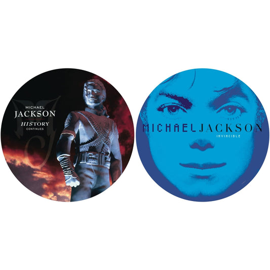 Michael Jackson - History: Continues (2LP/Picture Disc) & Invincible (2LP/Picture Disc)