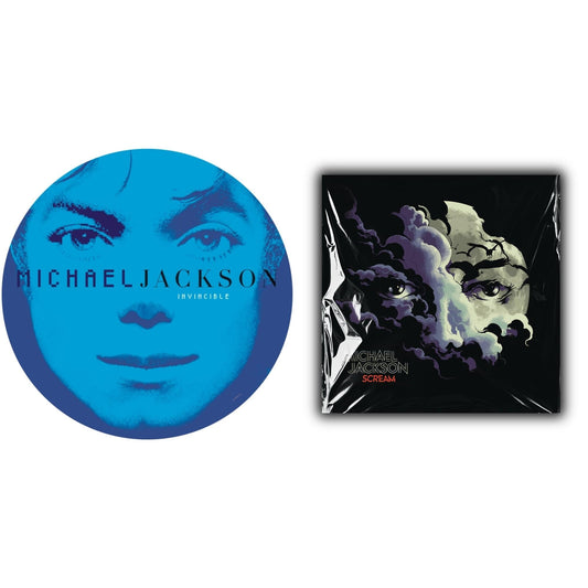 Michael Jackson - Invincible (2LP/Picture Disc) & Michael Jackson - Scream (2LP) (New LP Vinyl)
