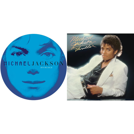 Michael Jackson - Invincible (2LP/Picture Disc) & Thriller (140G/Gatefold)