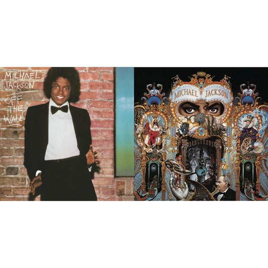 Michael Jackson - Dangerous (180G/2LP) & Off The Wall (140G/Gatefold)
