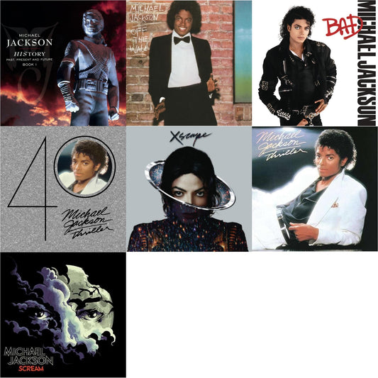 Michael Jackson - History: Past Present & Future Book 1 & Off The Wall & Bad & Thriller (40Th Anniversary/2CD) & Xscape & Thriller & Scream