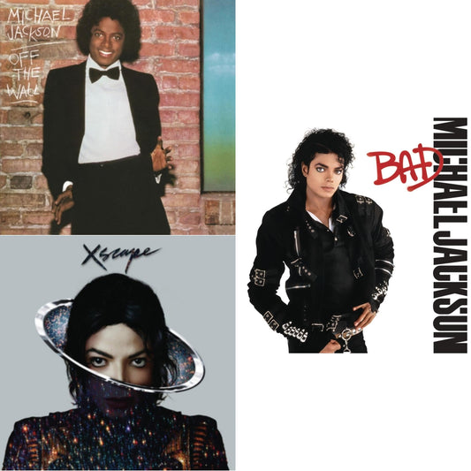 Michael Jackson - Off The Wall & Bad & Xscape - CD Bundle