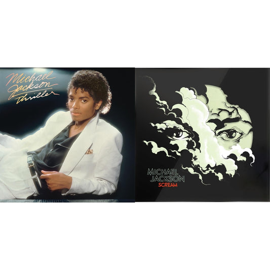 Michael Jackson - Thriller (25Th Anniversary Edition/2LP/180G/Gatefold) & Michael Jackson - Scream (2LP) (New LP Vinyl)