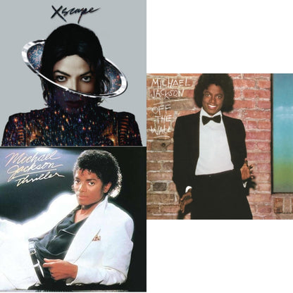 Michael Jackson Off The Wall & Xscape & Thriller Music CD