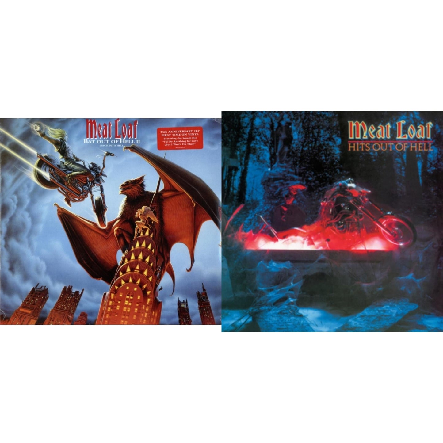 Meat Loaf - Hits Out Of Hell (150G/Dl) & Bat Out Of Hell Ii: Back Into Hell (2 LP)