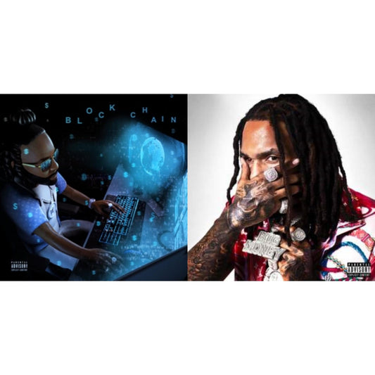 Money Man - Blockchain (Blue Seaglass Wave LP Vinyl) & Big Money (Clear LP Vinyl)