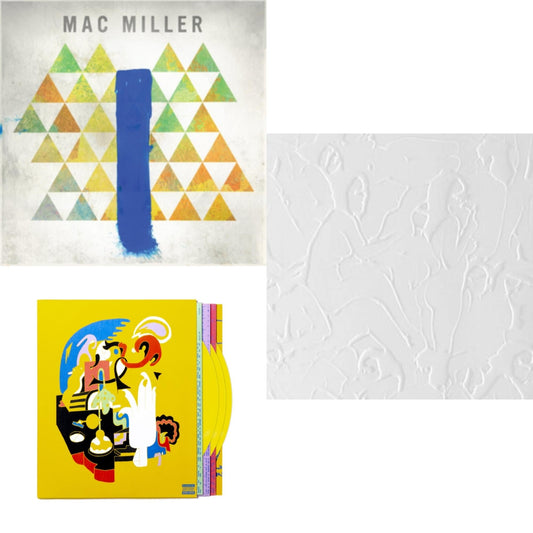 Mac Miller - Blue Slide Park & Faces (3LP/Yellow Vinyl) & Macadelic (X) (2LP)