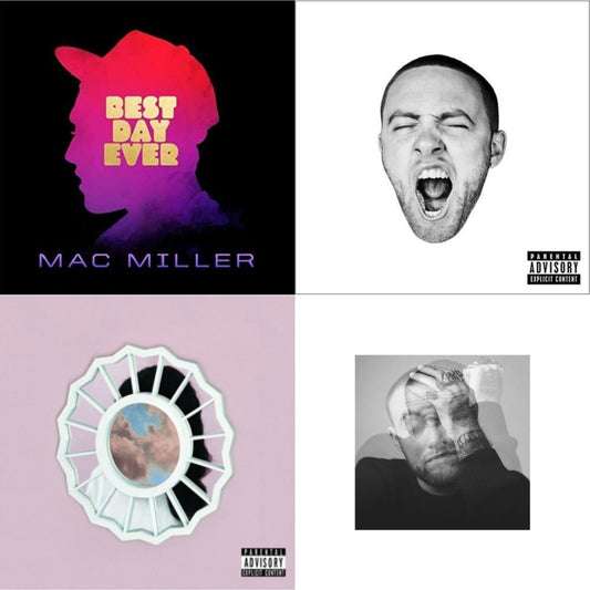 Mac Miller - Circles & Divine Feminine (X) & Go:Od Am (X) & Best Day Ever - CD Bundle