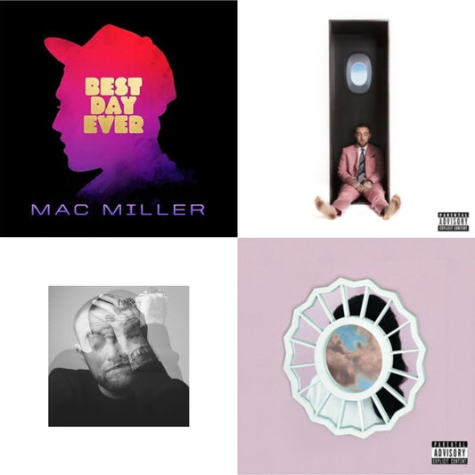 Mac Miller - Circles & Swimming (X) & Divine Feminine (X) & Best Day Ever - CD Bundle