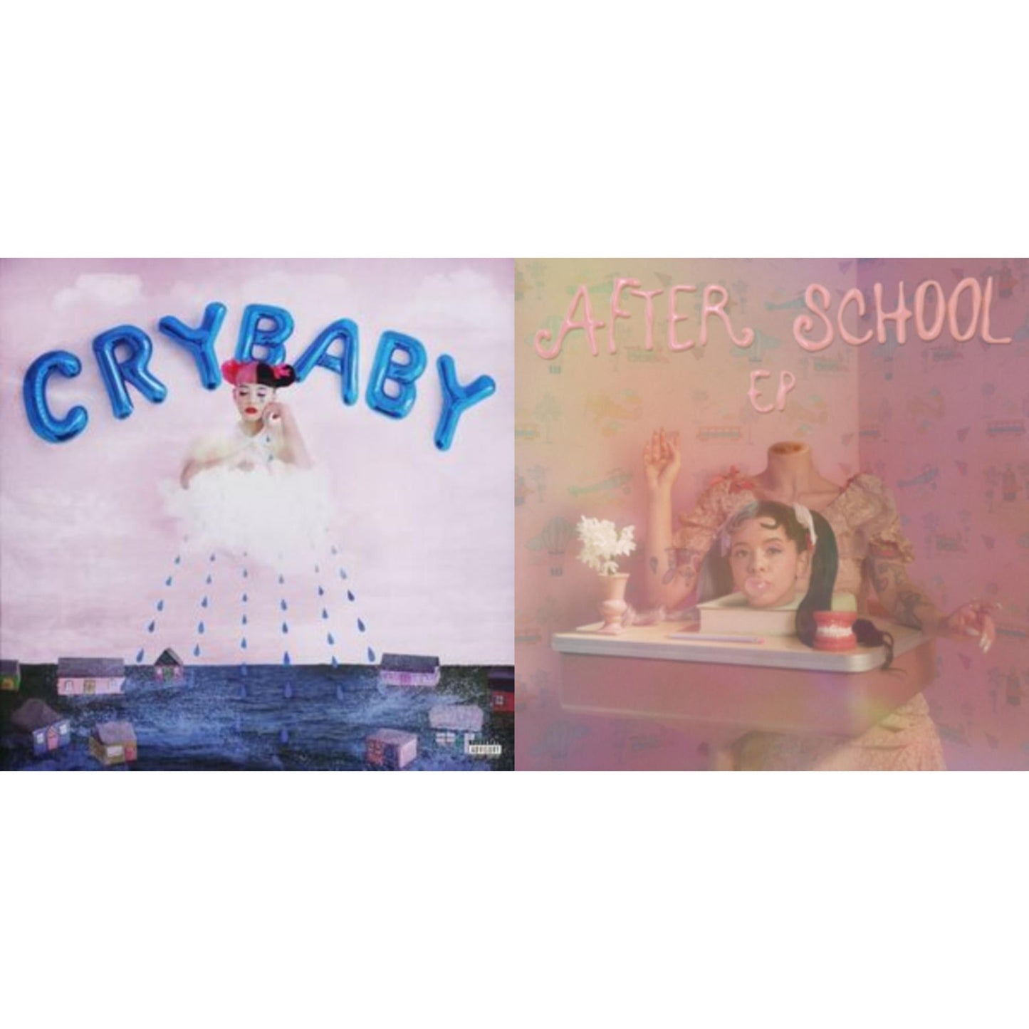 Melanie Martinez - Cry Baby (X) (Deluxe Edition/2LP) & After School Ep (X) (Baby Blue LP Vinyl)