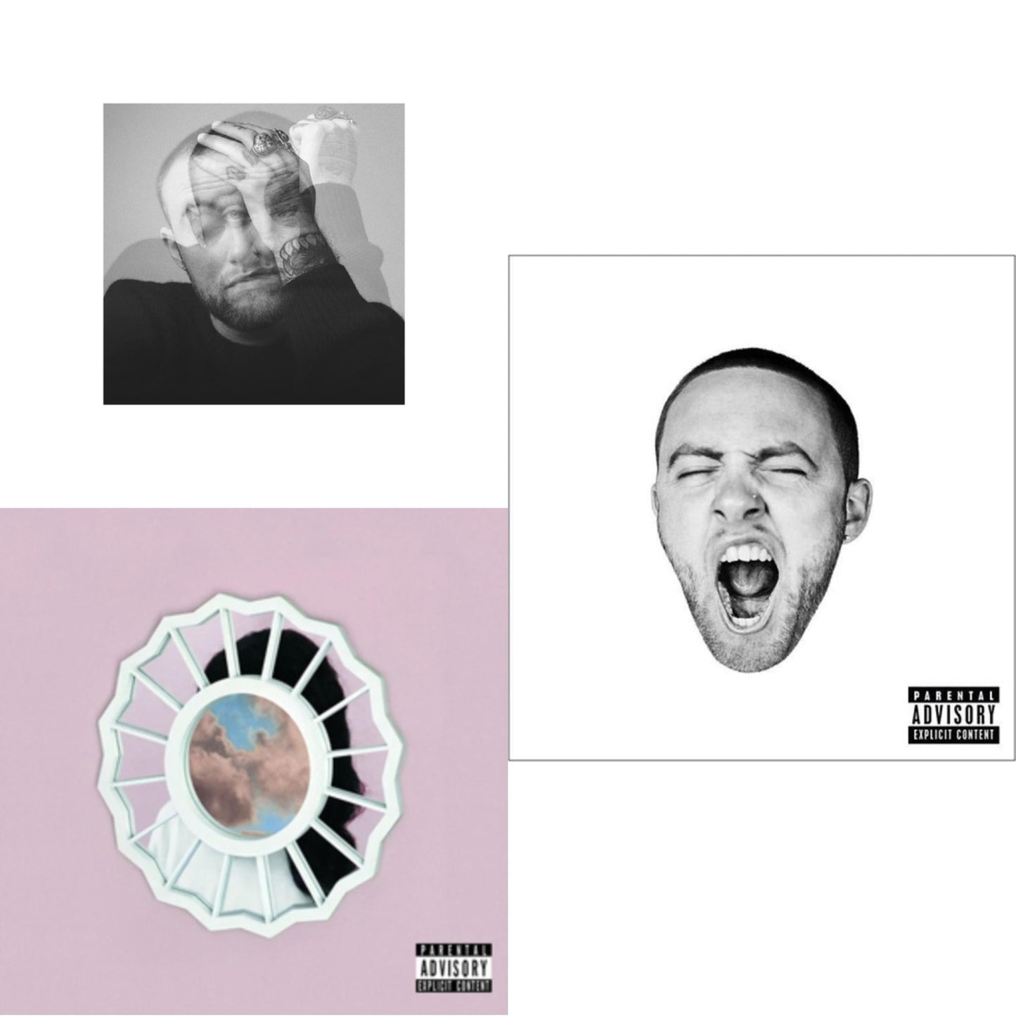 Mac Miller - Circles & Divine Feminine (X) & Go:Od Am (X) - CD Bundle