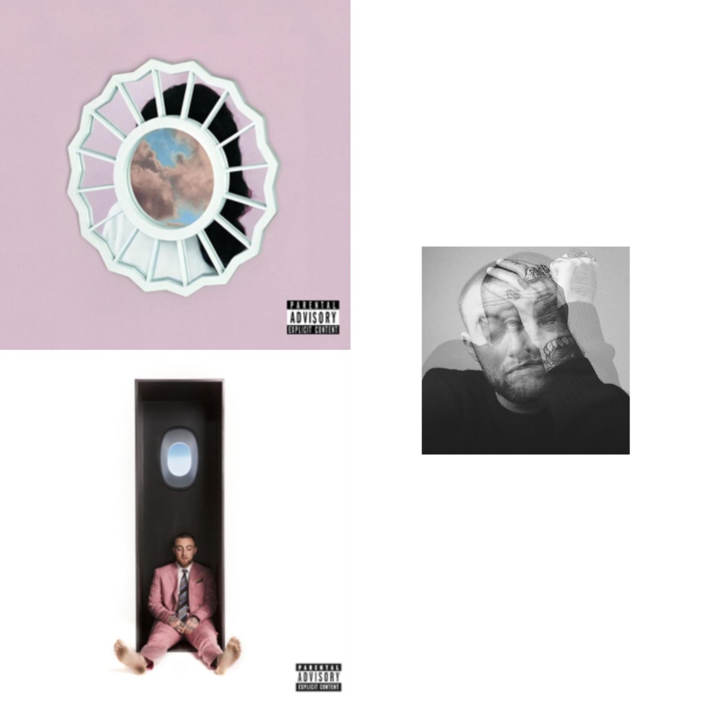 Mac Miller - Circles & Swimming (X) & Divine Feminine (X) - CD Bundle