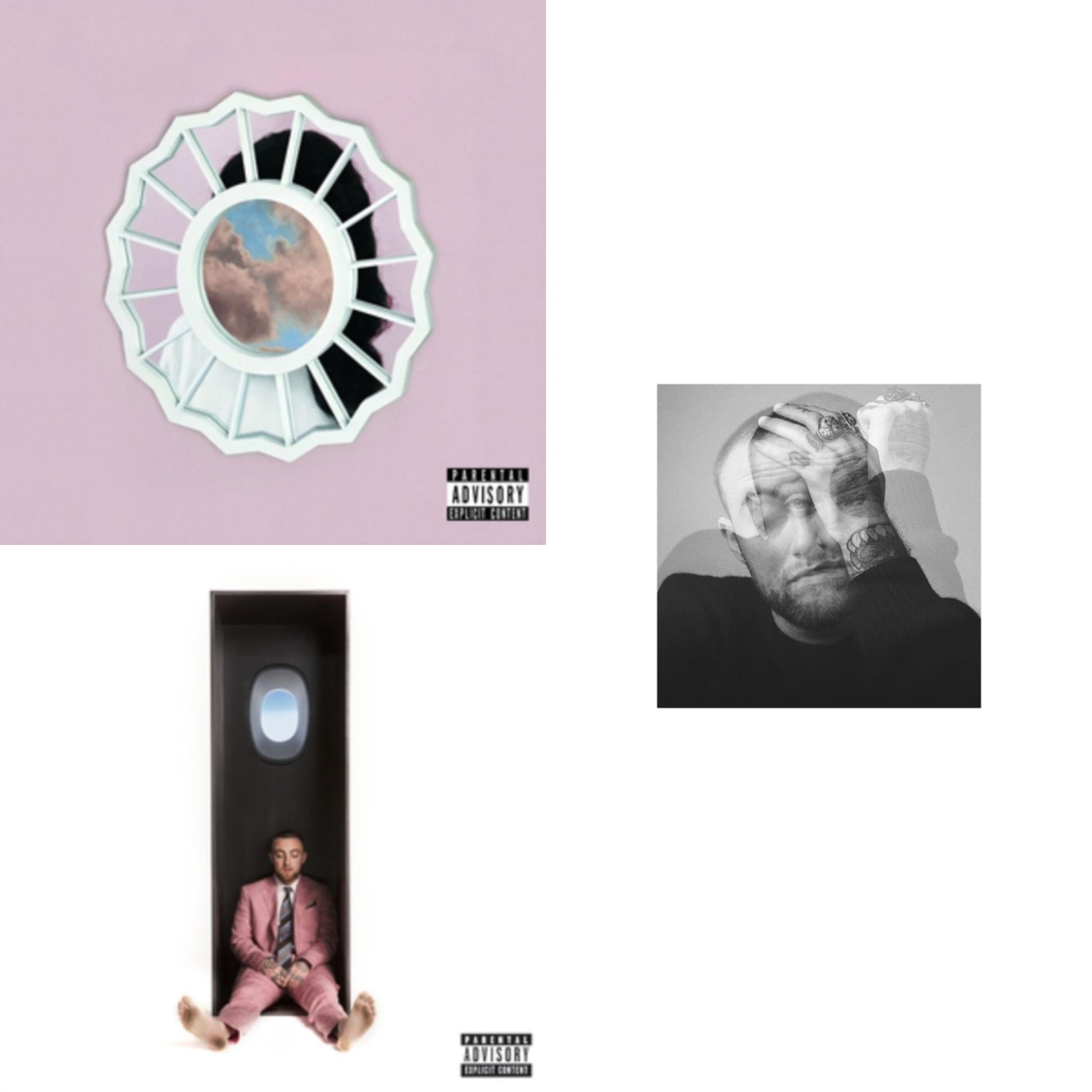 Mac Miller - Circles & Swimming (X) & Divine Feminine (X) - CD Bundle