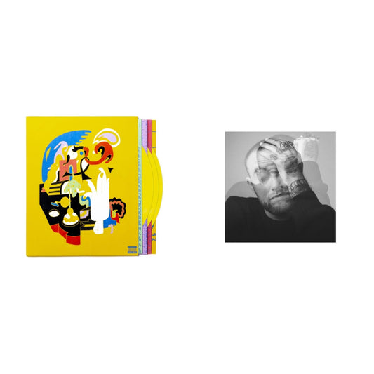 Mac Miller - Faces (3LP/Yellow Vinyl) & Circles (2LP/Clear Vinyl)