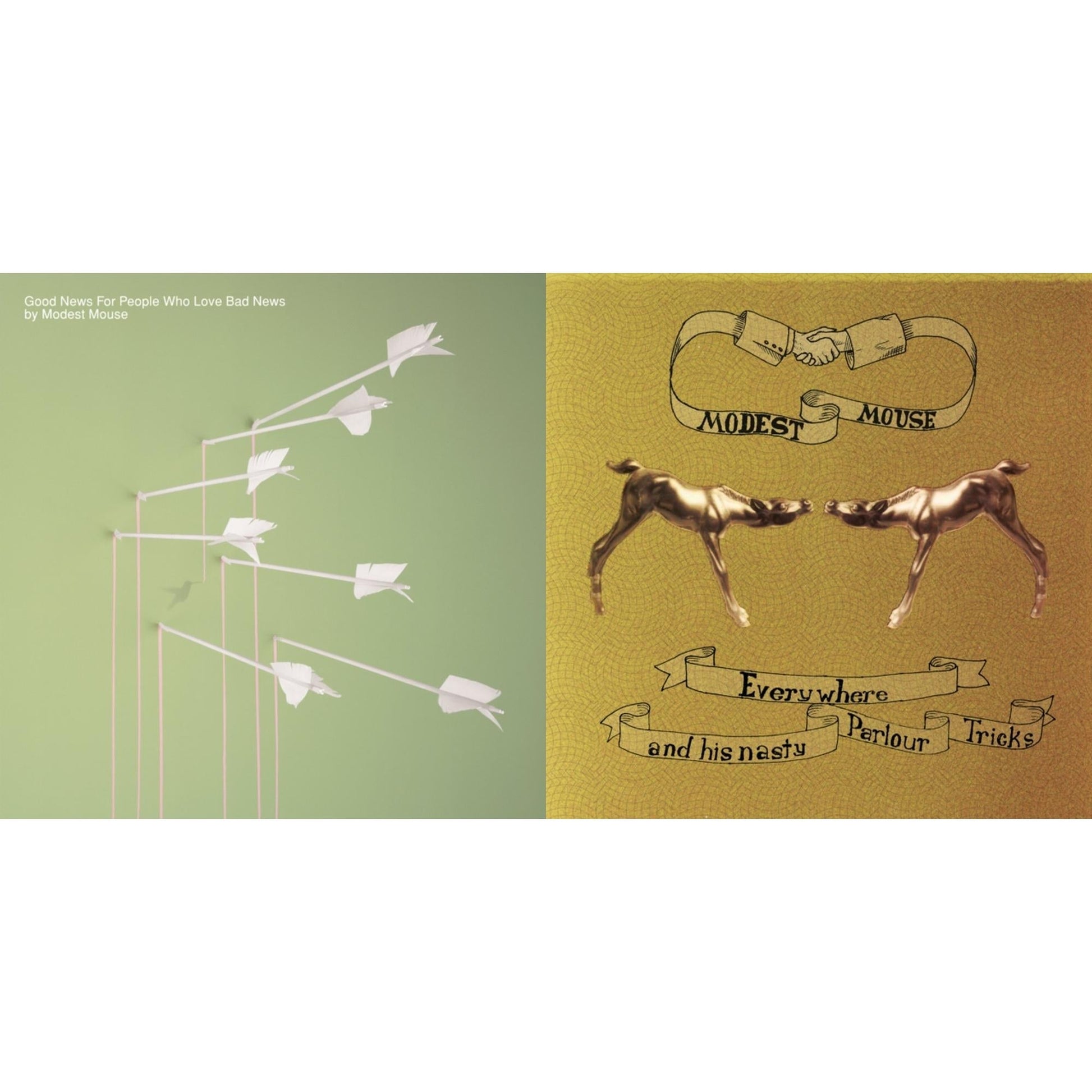 Modest Mouse - Good News For People Who Love Bad News & Everywhere & His Nasty Parlour Tricks - CD Bundle