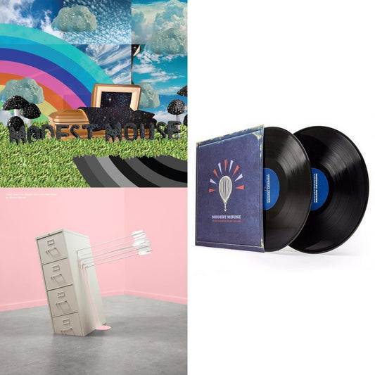 Modest Mouse - Golden Casket (X) (2LP) & Good News For People Who Love Bad News (Deluxe) (2LP/Baby Pink & Spring Green Vinyl) & We Were Dead Before The Ship Even Sank