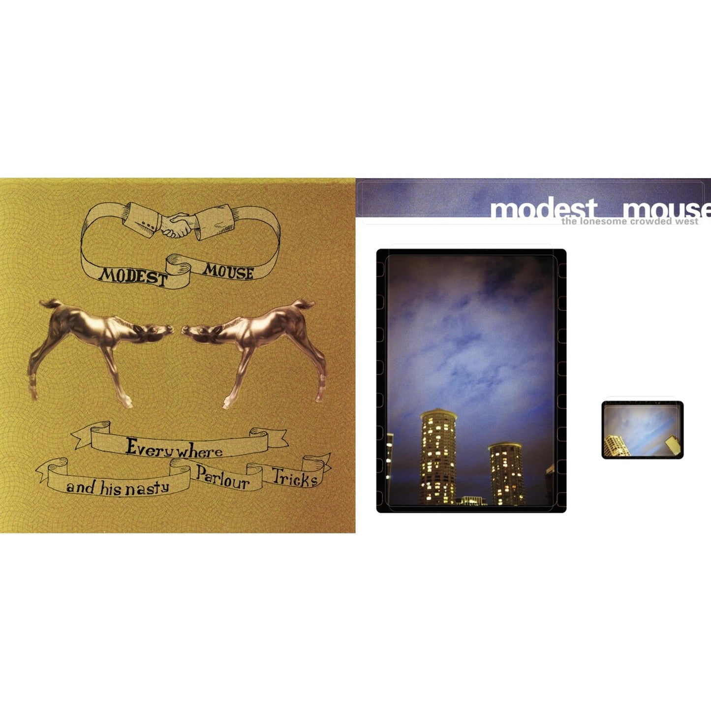 Modest Mouse - Everywhere & His Nasty Parlor Tricks (180G) & Lonesome Crowded West (2LP)